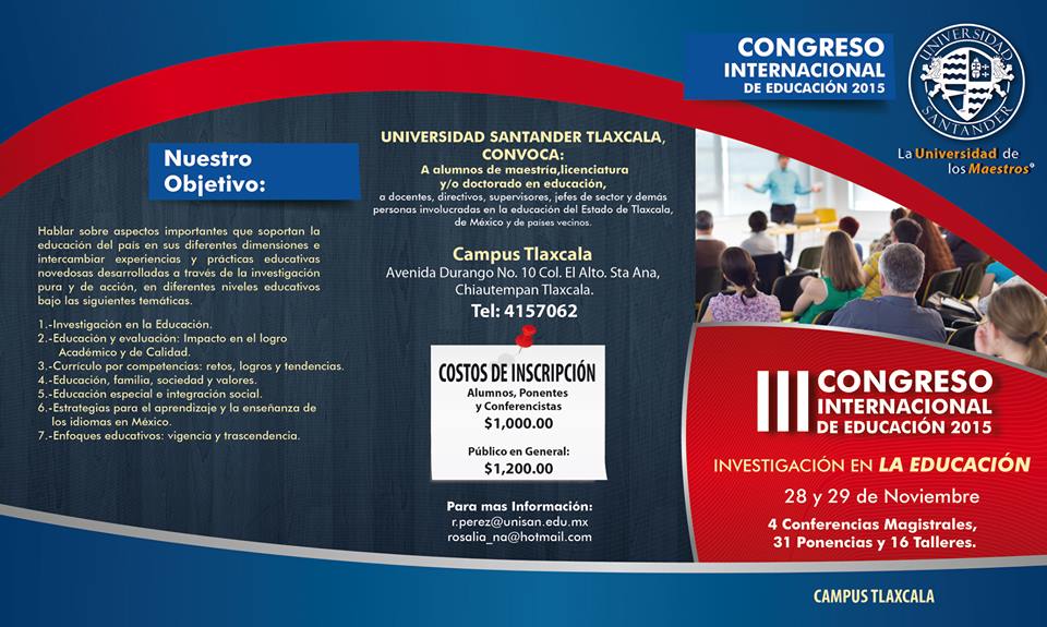 congreso educacion tlaxcala